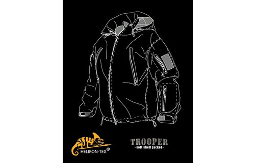 Trooper Soft Shell Jacket (Black)