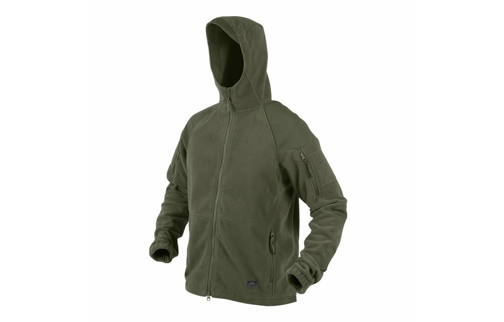 Cumulus Heavy Fleece Jacket (Olive Green)