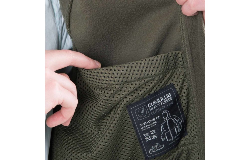 Cumulus Heavy Fleece Jacket (Shadow Grey)