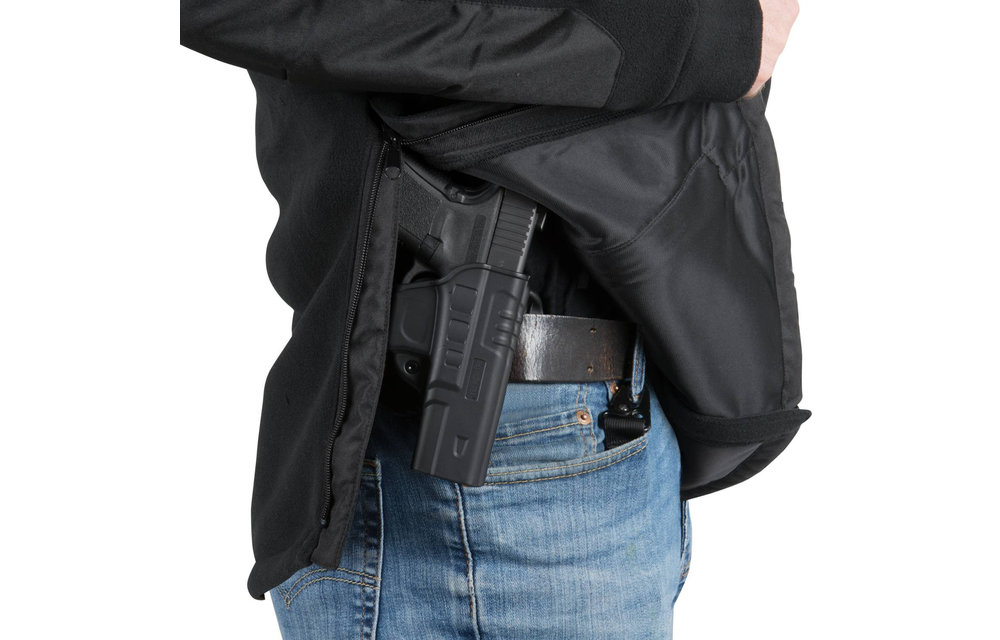 Defender QSA + HID Fleece Jacket (Black)