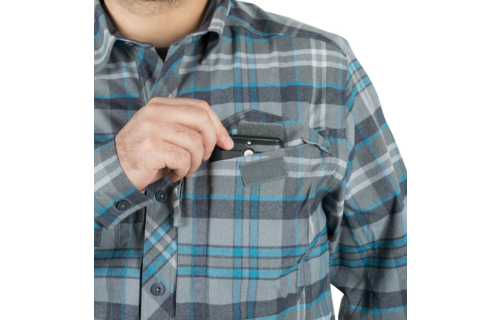 Defender MK2 Pilgrim Shirt (Rust Plaid)