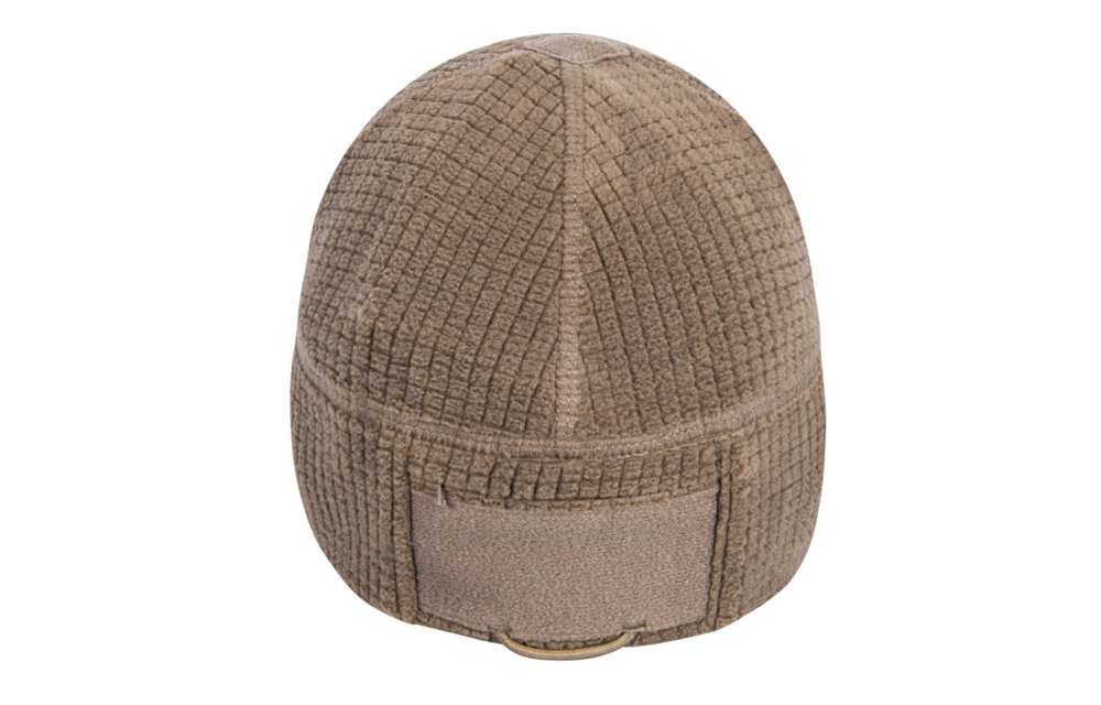 Range Beanie Cap Grid Fleece (Coyote)