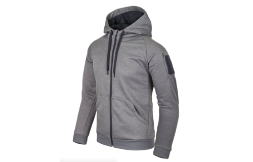 Urban Tactical Hoodie (Fullzip) (Black/Grey Melange)