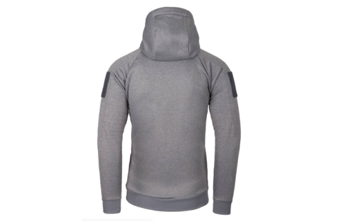 Urban Tactical Hoodie (Fullzip) (Grey Melange)