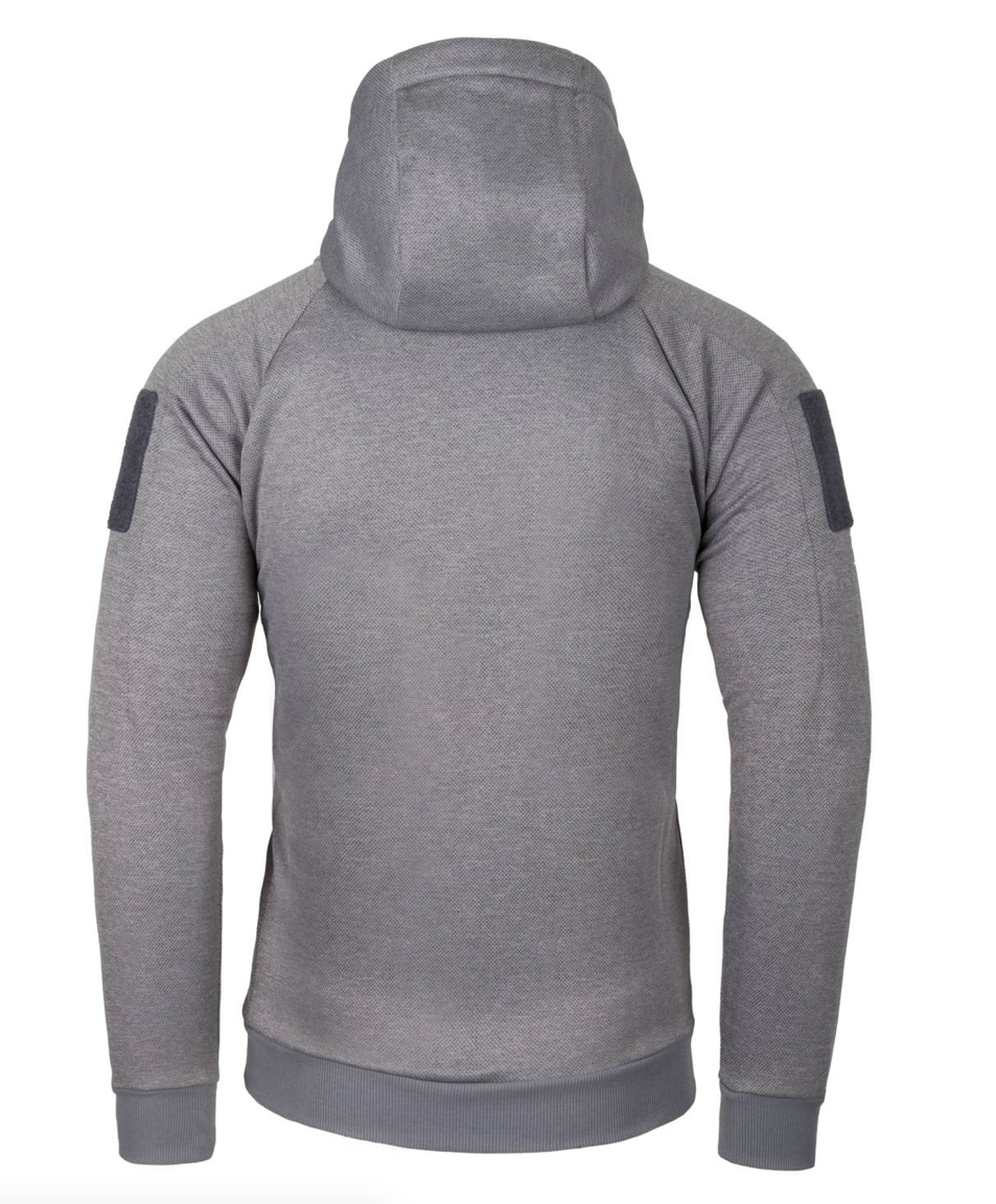 Urban Tactical Hoodie (Fullzip) (Grey Melange)