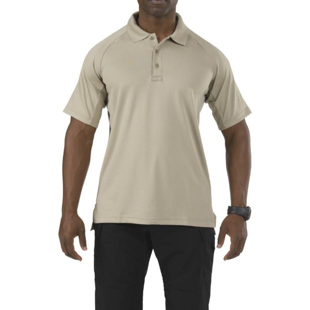 Performance Polo SS (Silver Tan)