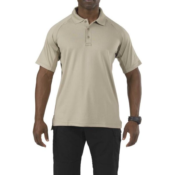Performance Polo SS (Silver Tan)