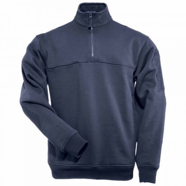 1/4 Zip Job Shirt (Fire Navy)