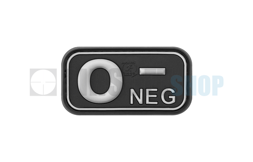 Bloodtype Rubber Patch O NEG (SWAT)