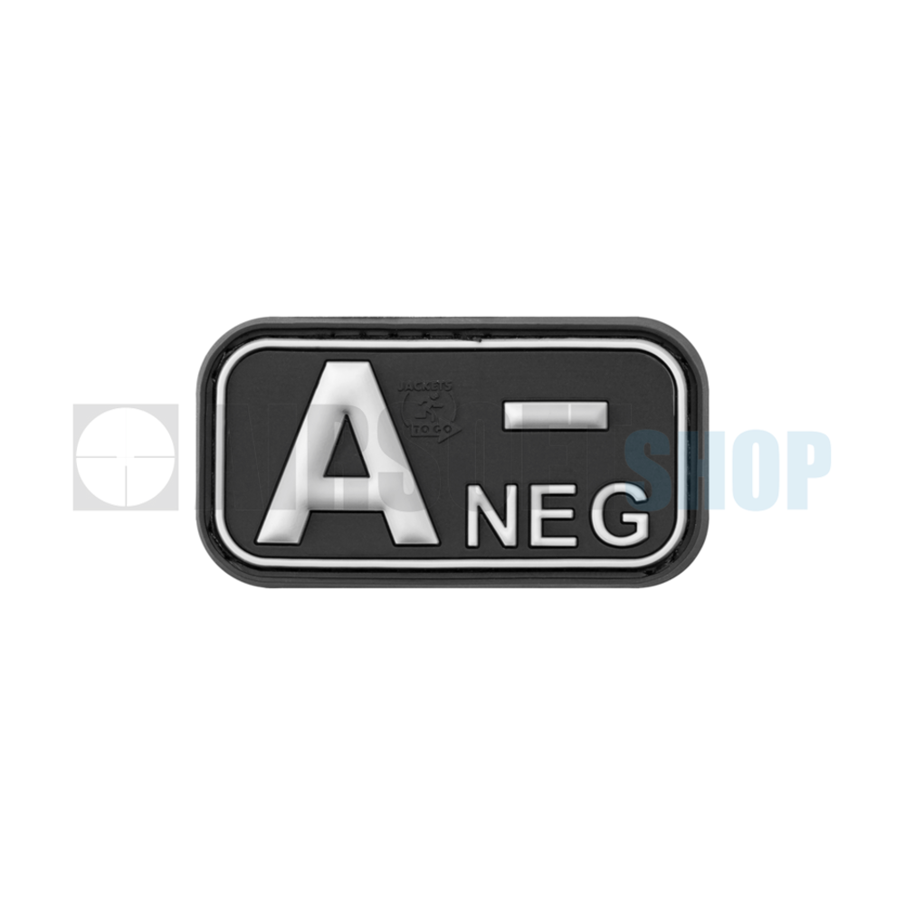 Bloodtype Rubber Patch A NEG (SWAT)