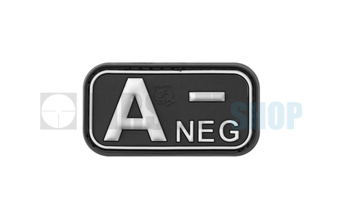 Bloodtype Rubber Patch A NEG (SWAT)