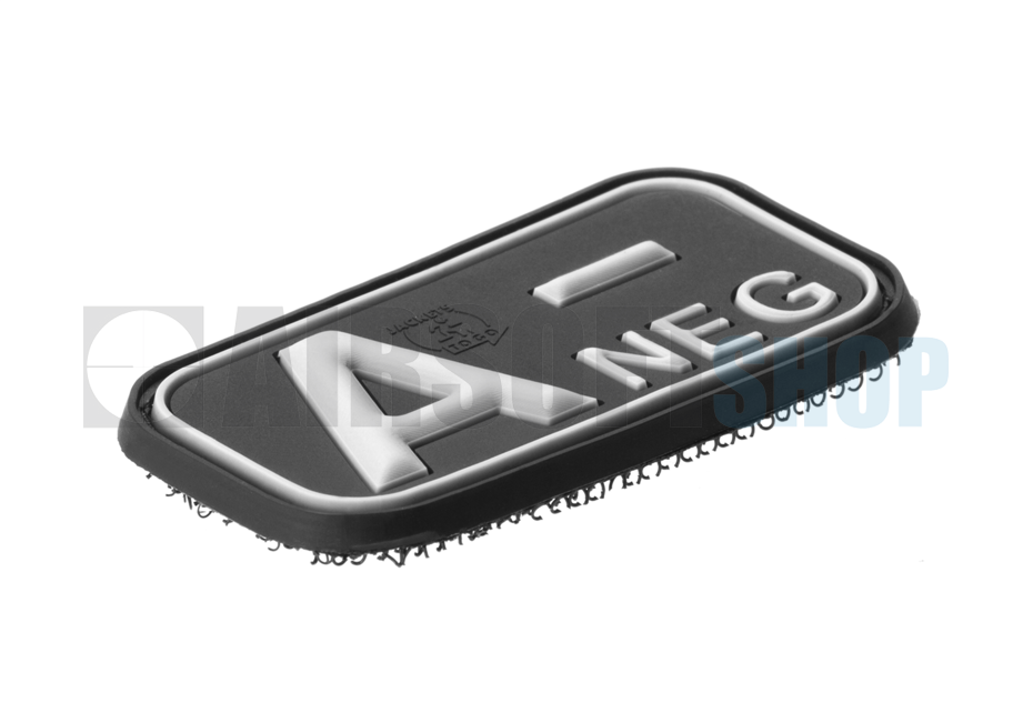 Bloodtype Rubber Patch A NEG (SWAT)