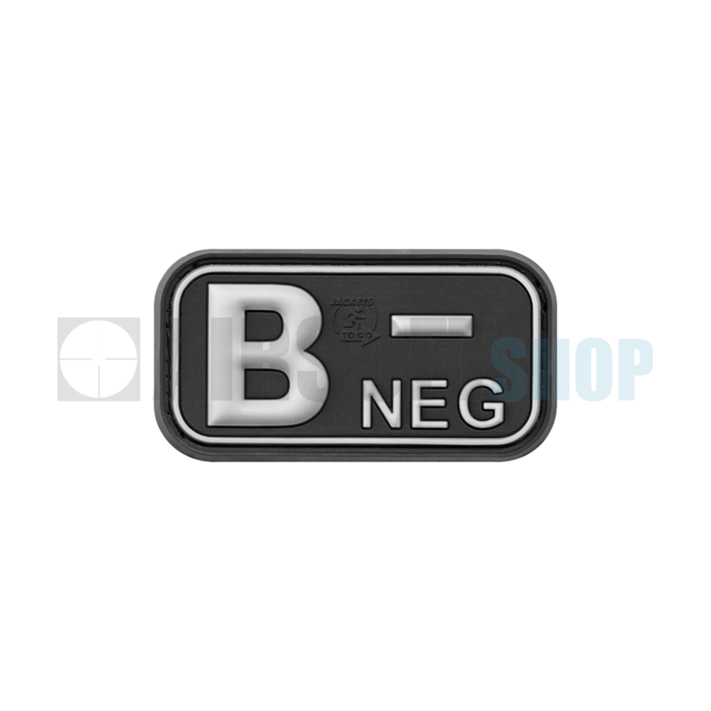 Bloodtype Rubber Patch B NEG (SWAT)