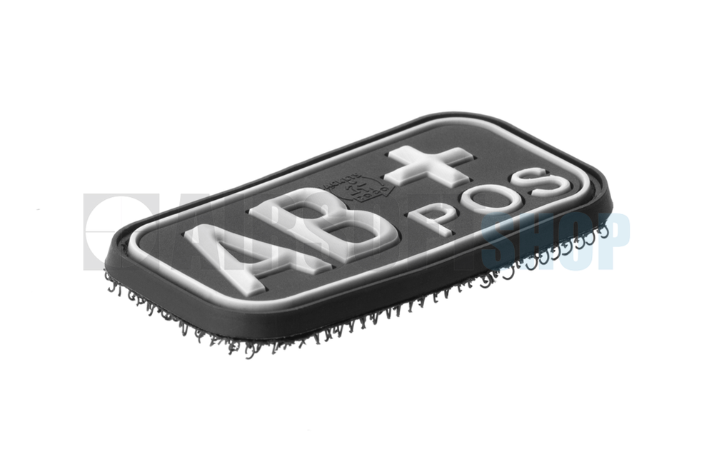 Bloodtype Rubber Patch AB POS (SWAT)