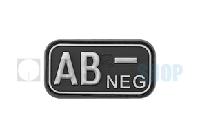 Bloodtype Rubber Patch AB NEG (SWAT)