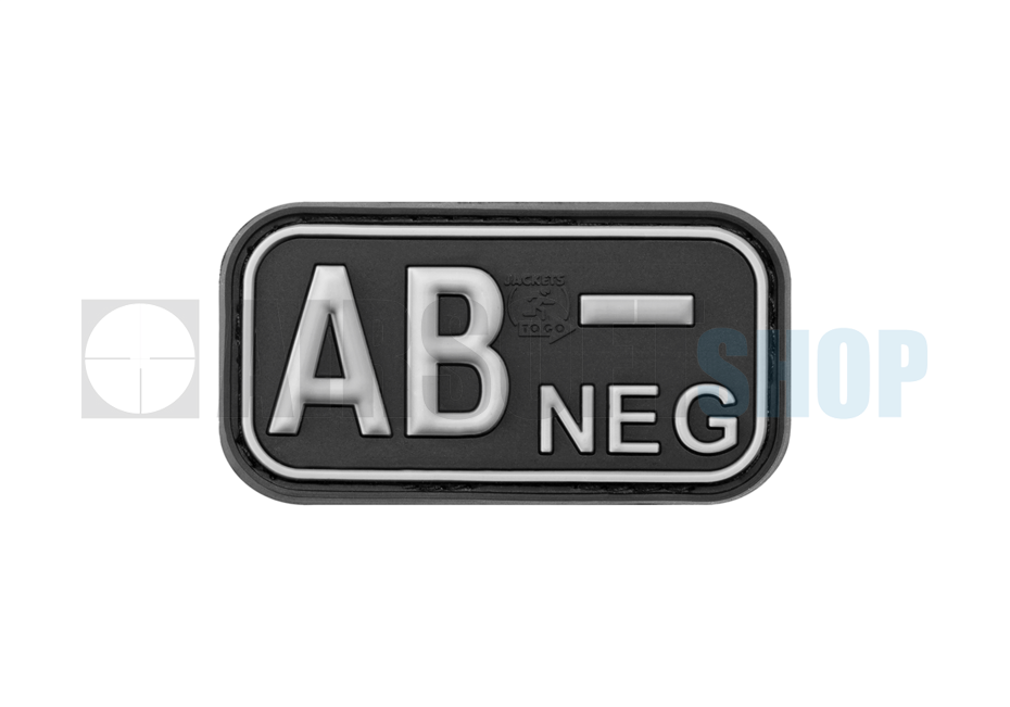 Bloodtype Rubber Patch AB NEG (SWAT)