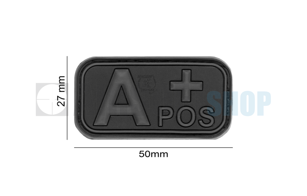 Bloodtype Rubber Patch A POS (Blackops)