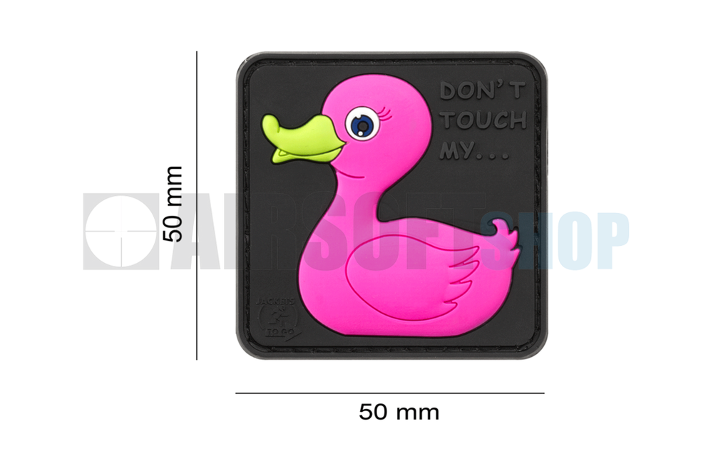 Tactical Rubber Duck PVC Patch (Pink)