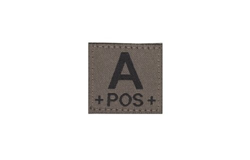 A POS Bloodgroup Patch (RAL7013)