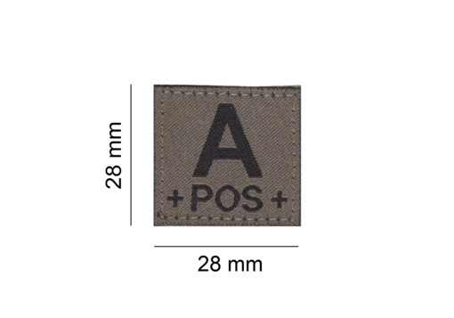 A POS Bloodgroup Patch (RAL7013)