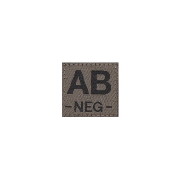AB NEG Bloodgroup Patch (RAL7013)