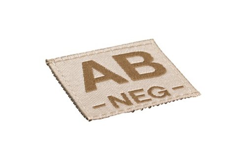 AB NEG Bloodgroup Patch (Desert)