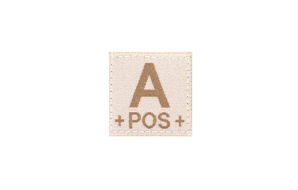 A POS Bloodgroup Patch (Desert)