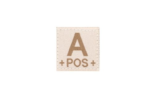 A POS Bloodgroup Patch (Desert)