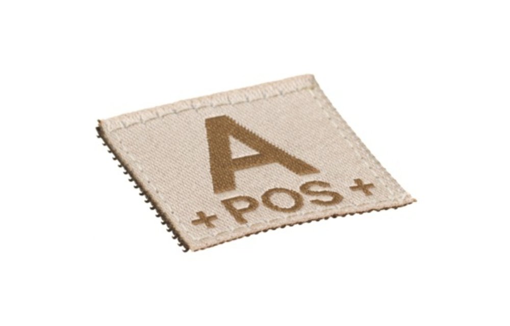 A POS Bloodgroup Patch (Desert)