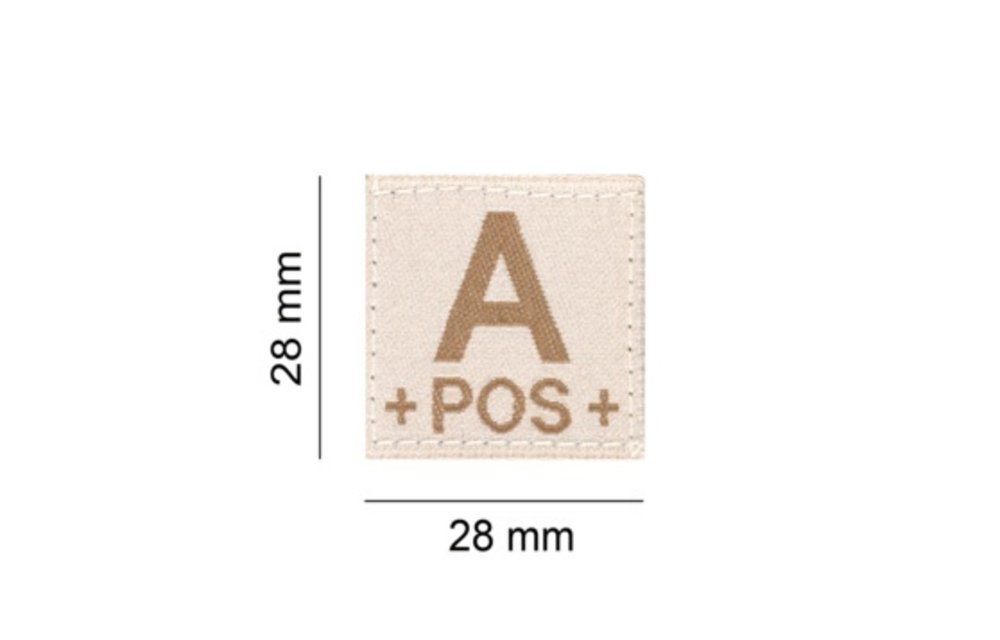 A POS Bloodgroup Patch (Desert)