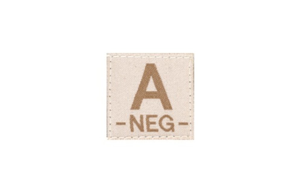 A NEG Bloodgroup Patch (Desert)