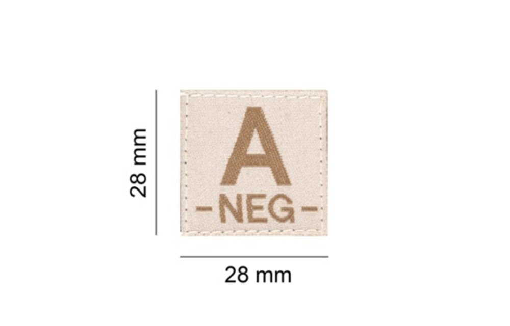 A NEG Bloodgroup Patch (Desert)