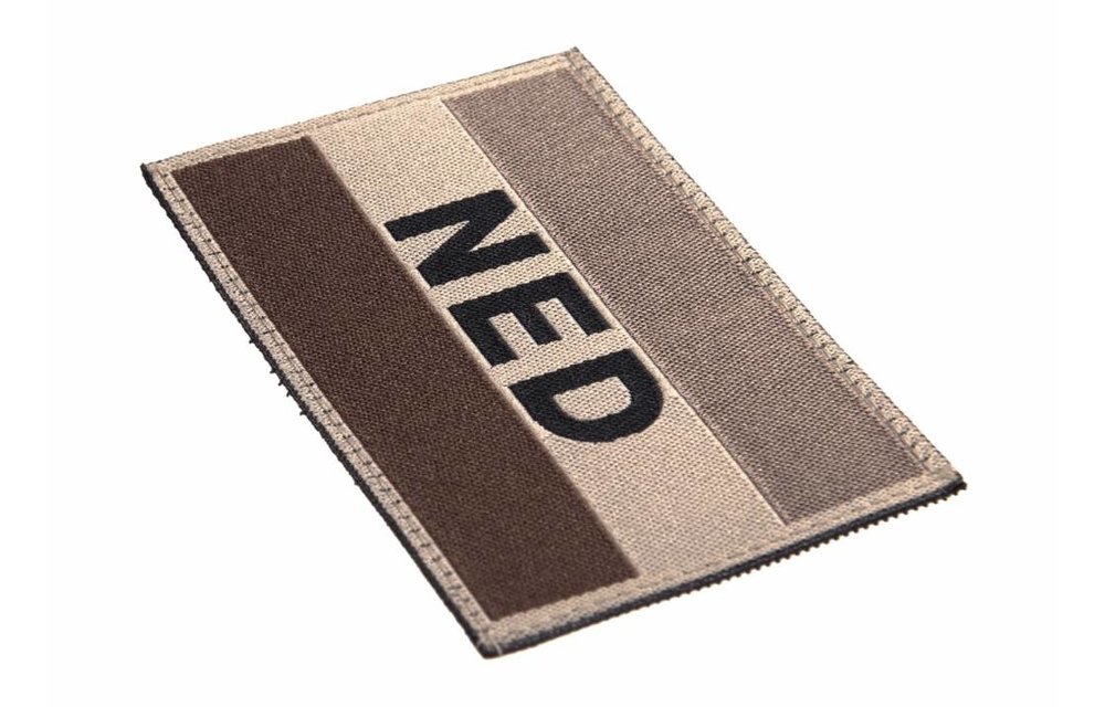 Netherlands NLD NED Flag Patch (Desert)