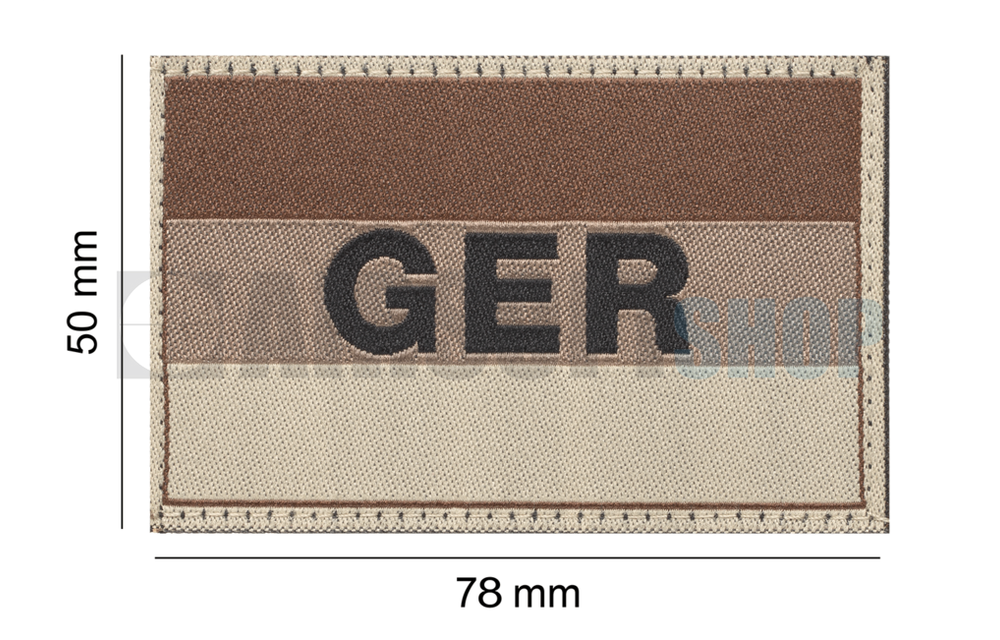 Germany Flag Patch (Desert)