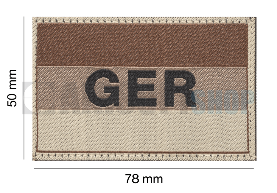 Germany Flag Patch (Desert)