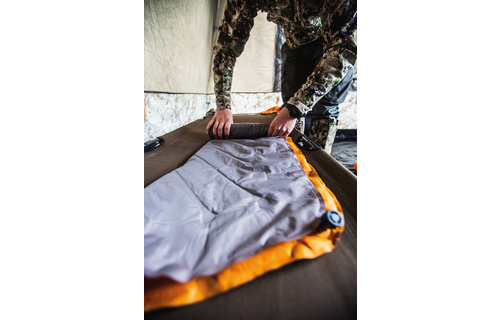 Insulated Static V Sleeping Mat  (Orange)