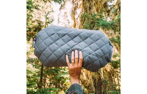 Luxe Camping Pillow (Grey)