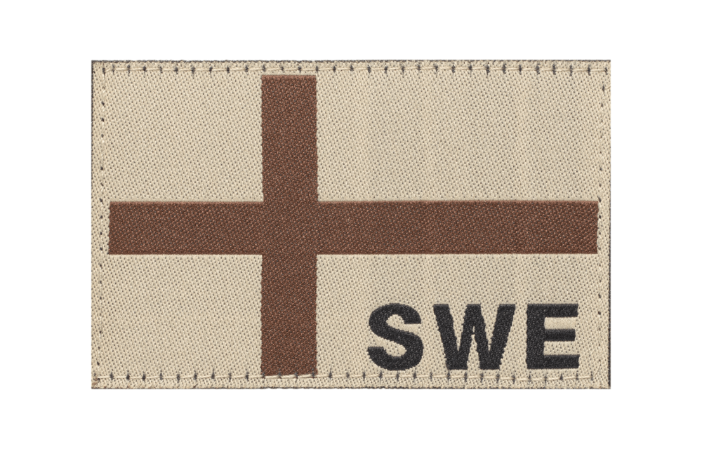 Sweden Flag Patch (Desert)