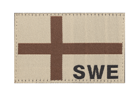 Sweden Flag Patch (Desert)