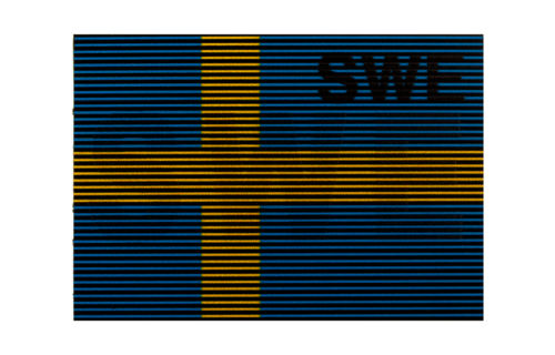 Dual IR Flag Patch SWE (Sweden) (Color)