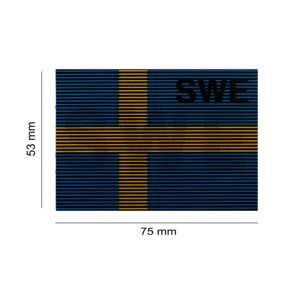 Dual IR Flag Patch SWE (Sweden) (Color)