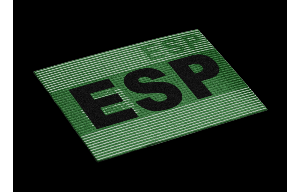 Dual IR Flag Patch ESP (Spain) (Desert)