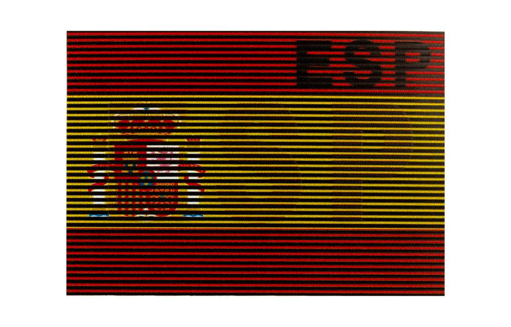 Dual IR Flag Patch ESP (Spain) (Color)