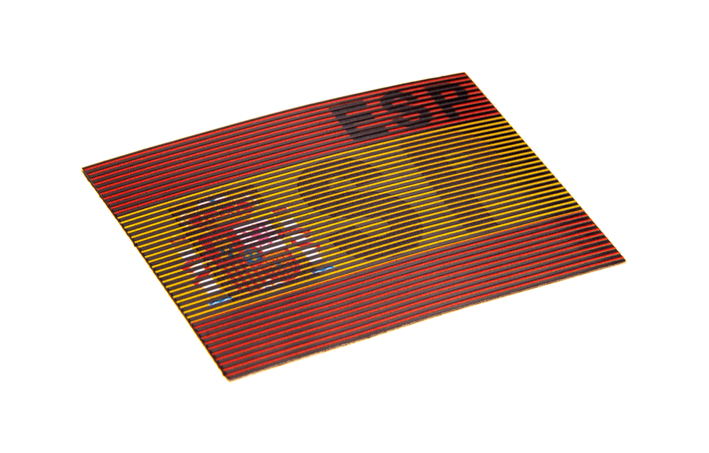 Dual IR Flag Patch ESP (Spain) (Color)
