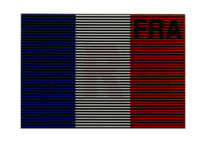 Dual IR Flag Patch FRA (France) (Color)
