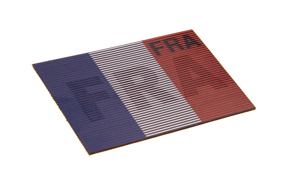 Dual IR Flag Patch FRA (France) (Color)