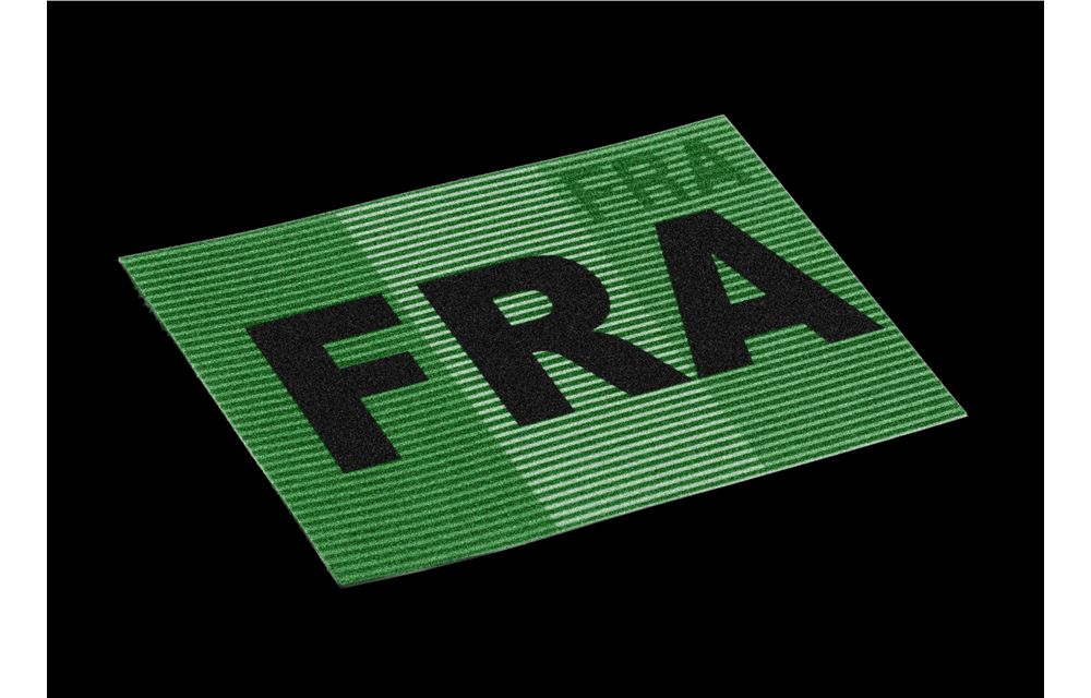 Dual IR Flag Patch FRA (France) (Desert)