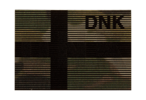 Dual IR Flag Patch DNK (Denmark) (Multicam)