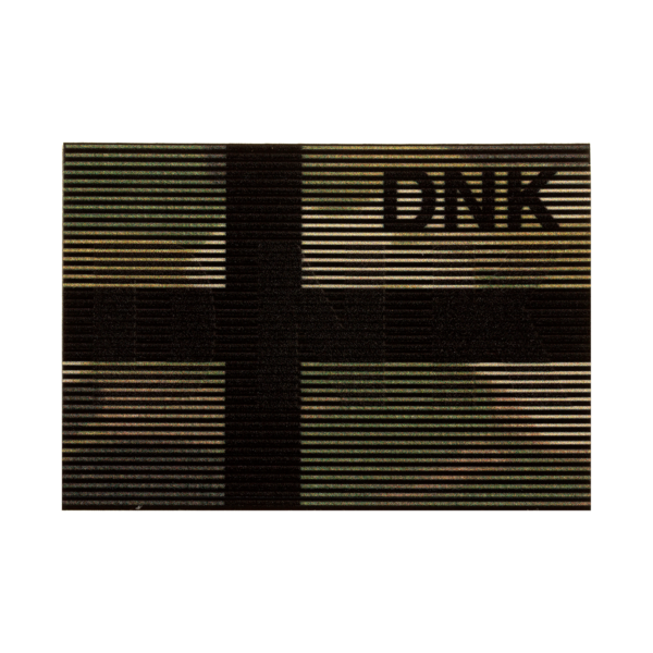 Dual IR Flag Patch DNK (Denmark) (Multicam)