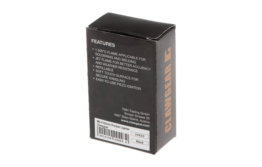 Mk.II Storm Pocket Lighter (Black)